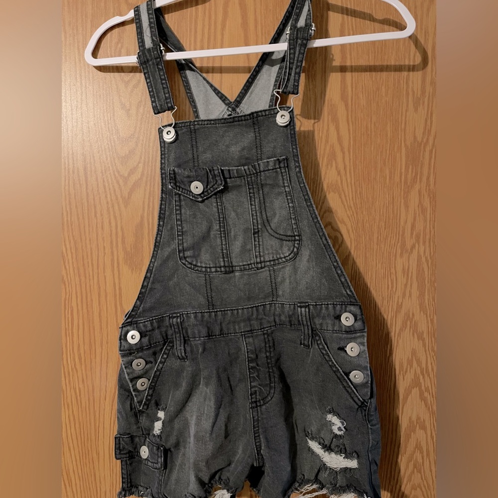 Jean overalls, used like new